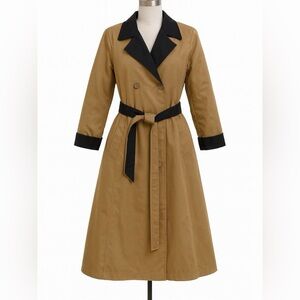 Vintage Misty Harbor Trench Coat - Women's Size 18